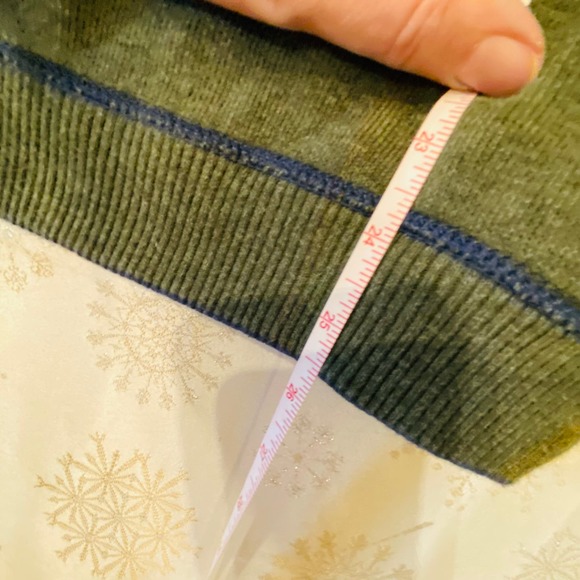 Tommy Bahama Flip Shore Reversible 1/4 Zip Pullover Sweater Men's XL Navy Olive - Picture 6 of 10